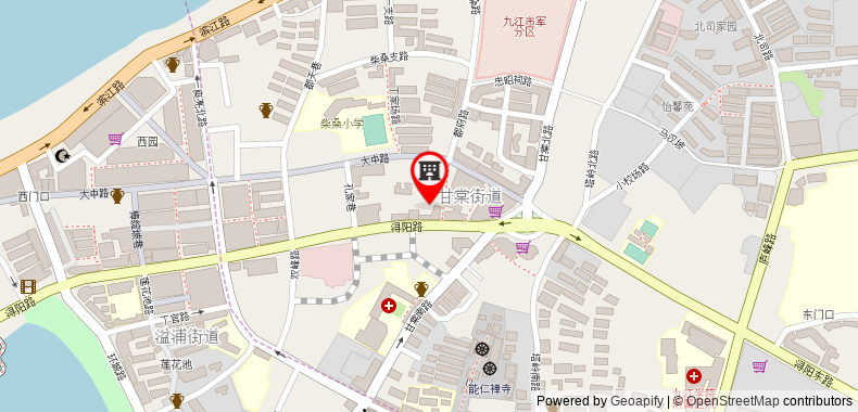 Bản đồ đến Khách sạn XinHua JianGuo