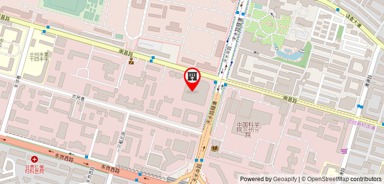 Bản đồ đến Hilton Lanzhou City Center