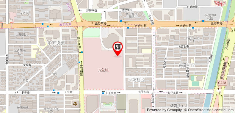 在地图上查看汕頭君華海逸酒店