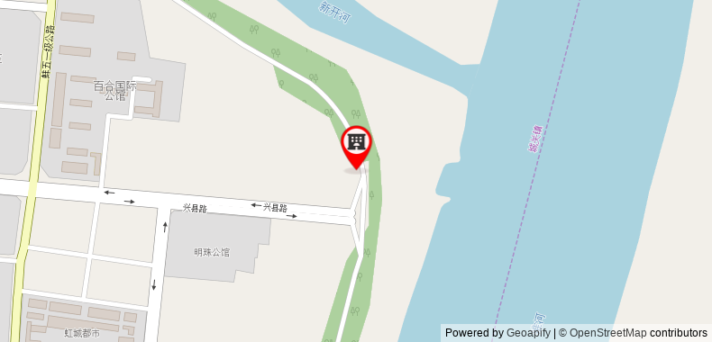 Bản đồ đến Khách sạn GreenTree Inn Bengbu Wuhe Dangxiao Express