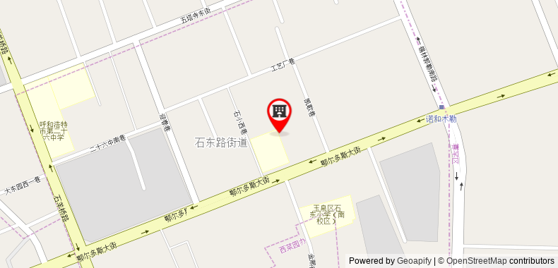 Bản đồ đến Khách sạn Fuguo Tianrui