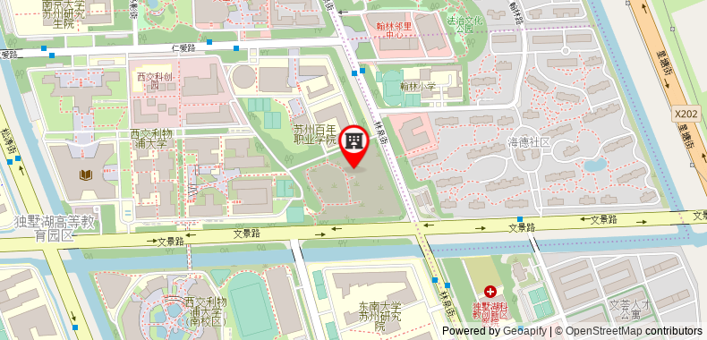 Bản đồ đến Suzhou Xi'an Jiaotong-Liverpool International Conference Centre