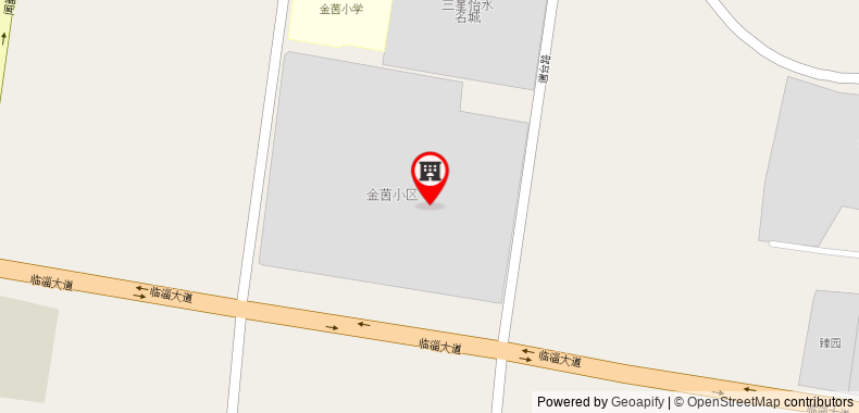 Bản đồ đến Khách sạn Hanting Zibo Linzi People Square