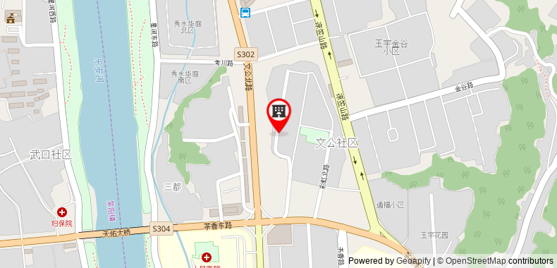 Bản đồ đến Khách sạn GreenTree Inn Shangrao Wuyuan Bus Station Tang Village Express