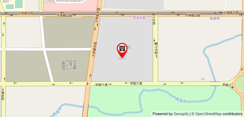 Bản đồ đến Holiday Inn Chongqing University Town
