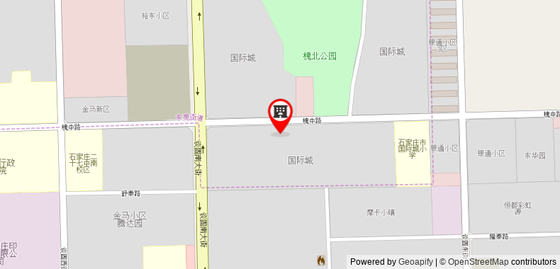 Bản đồ đến Holiday Inn Express Shijiazhuang Heping