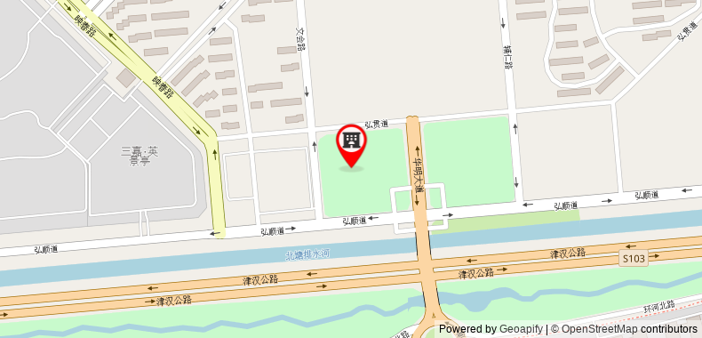 Bản đồ đến Khách sạn UP AND IN Tianjin Dongli District Konggang Huaming Town