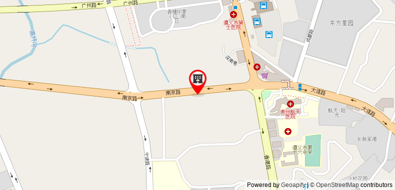 Bản đồ đến 7 Days Inn Zunyi Zhuhai Road Branch