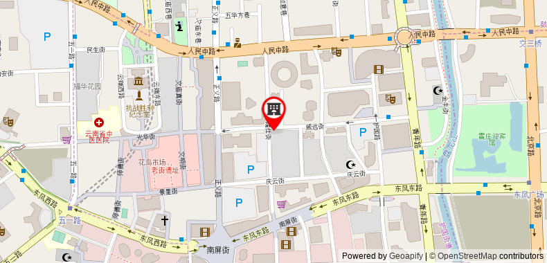 JI Hotel Kunming Zheng Yi Fang Branch on maps