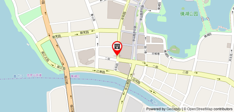 Bản đồ đến Khách sạn DoubleTree by Hilton Wuhu