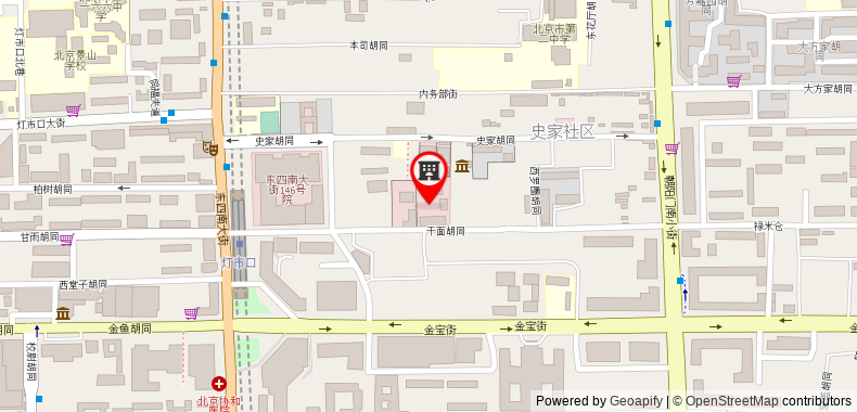Bản đồ đến Khách sạn Novotel Peace Beijing