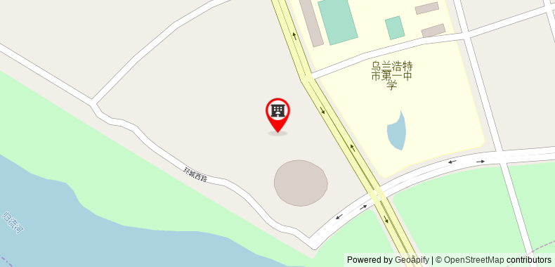 Bản đồ đến Khách sạn Jinjiang Inn Ulanhot Xingan Meng Government