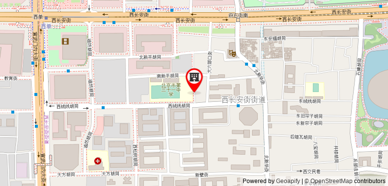 Bản đồ đến Grand Mercure Beijing Central