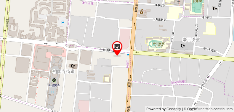 Bản đồ đến Khách sạn Hanting Kaifeng Gulou Branch