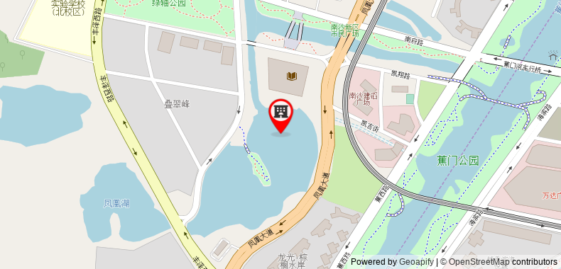 在地图上查看廣州南沙鳳凰湖木蓮莊酒店