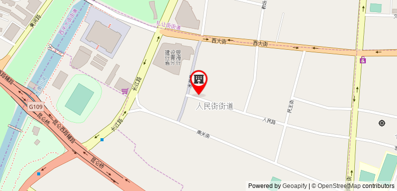 Bản đồ đến Khách sạn San Want Xining