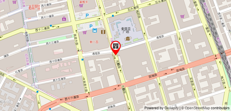Bản đồ đến Holiday Inn City Centre Harbin