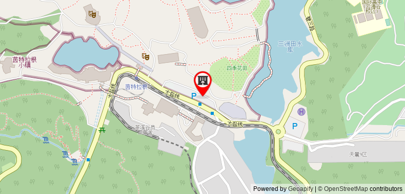 在地图上查看深圳東部華僑城黑森林酒店