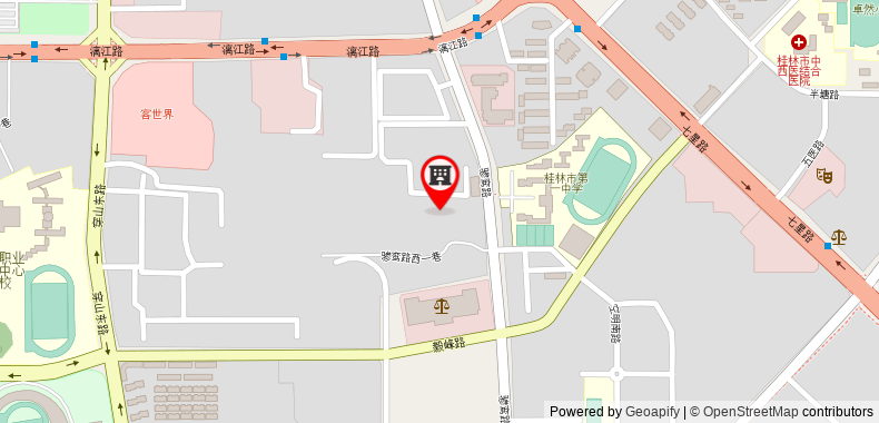 在地图上查看桂林觀光酒店
