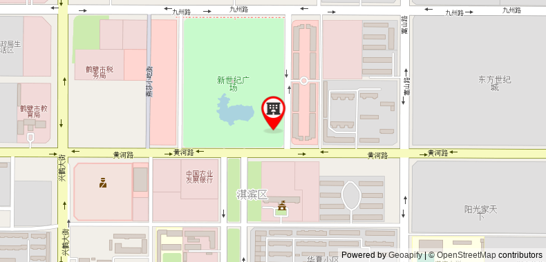 在地图上查看錦江之星鶴壁興鶴大街裕隆購物廣場店