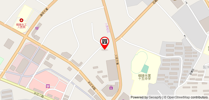 Bản đồ đến Khách sạn Anhui Tongdu International