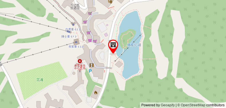Bản đồ đến Sheraton Changbaishan Resort