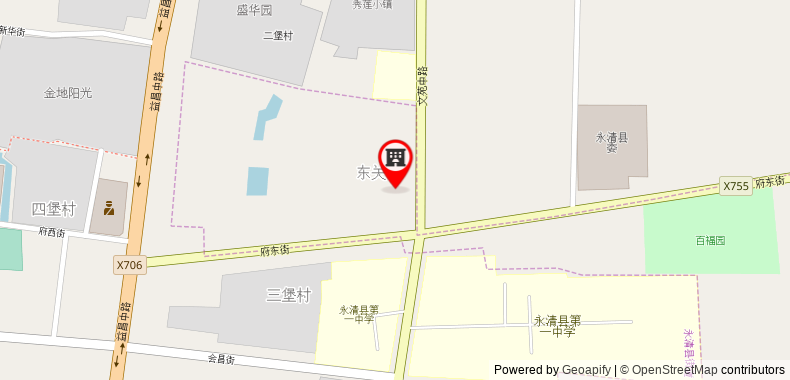 7 Days Inn Langfang Yongqing Wulong Road Branch on maps