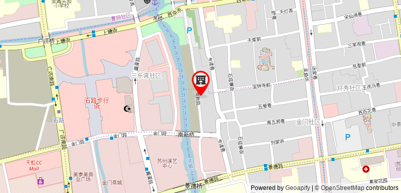 Bản đồ đến Khách sạn Jun Jiangsu Suzhou Gusu District Shangtang Street