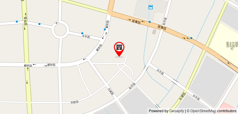 Bản đồ đến Khách sạn Xinhuating Business