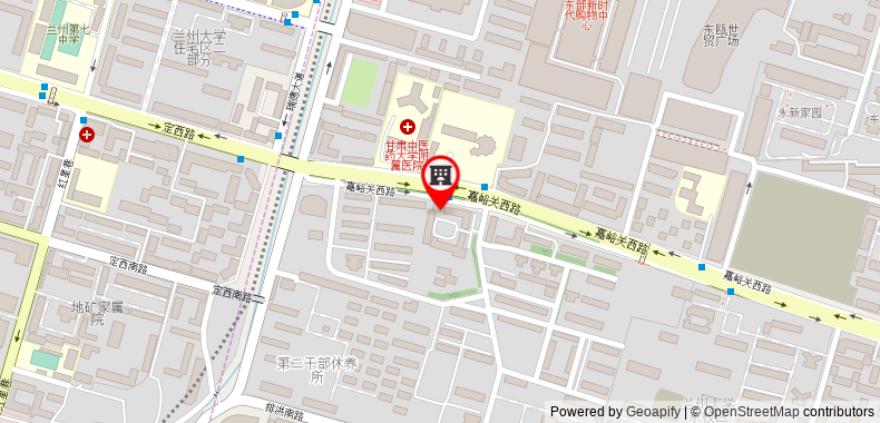 Bản đồ đến Khách sạn HNA LanZhou Konggang