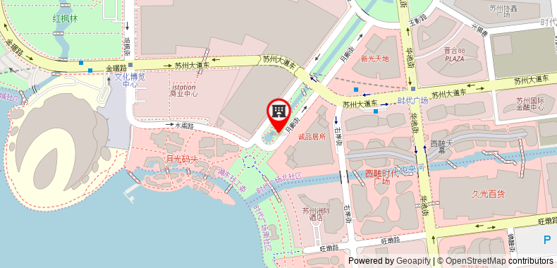 Novotel Suzhou SIP on maps