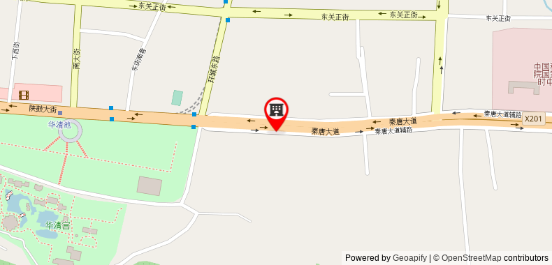 Bản đồ đến Huaqing First Sight Homestay Xian