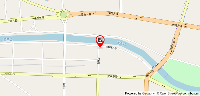 Bản đồ đến JinJiang Inn Pujiang Jiangbin East Road