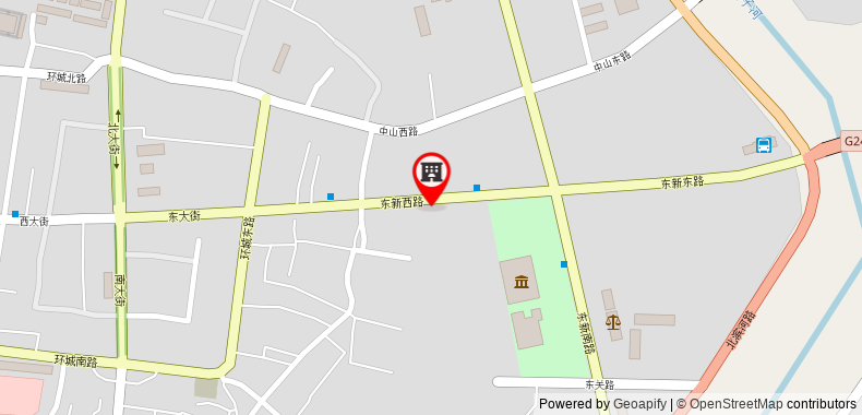 Bản đồ đến Khách sạn GreenTree Inn Longnan Lixian Huancheng East Road Shell