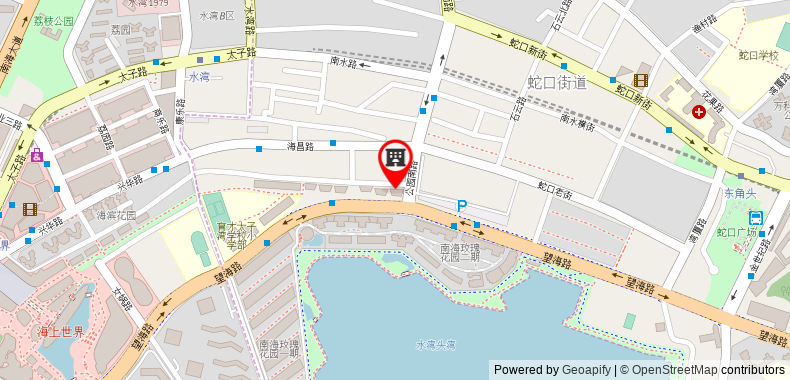 Bản đồ đến Khách sạn Grade Shenzhen Shekou Sea World