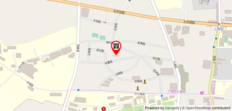 Nanjing Huadong Hotel on maps