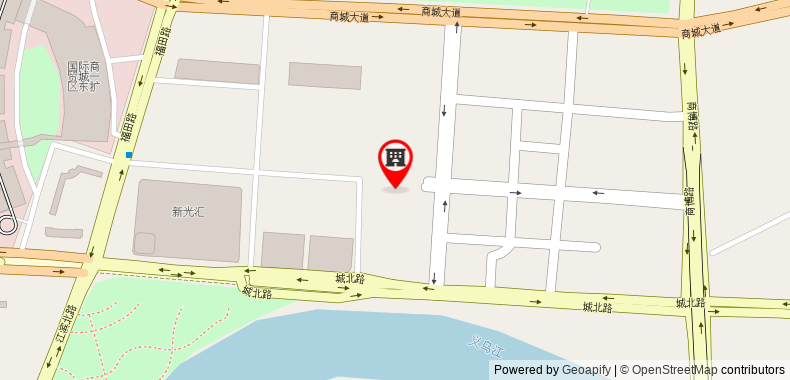 Bản đồ đến The International Trade City, Yiwu - Marriott Executive Apartments