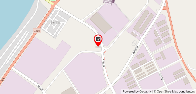 Bản đồ đến Khách sạn Meizhou Xinghao