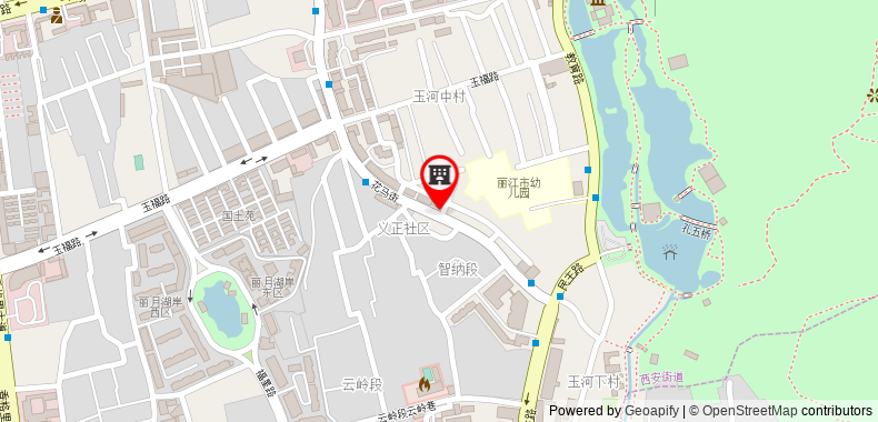 在地图上查看麗江花馬酒店