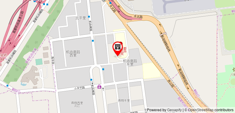 Bản đồ đến Khách sạn CITIC Beijing Airport