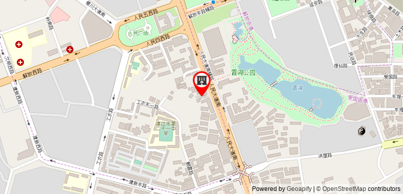 Bản đồ đến 7 Days Premium Zhanjiang Guomao Grandbuy Centre Branch
