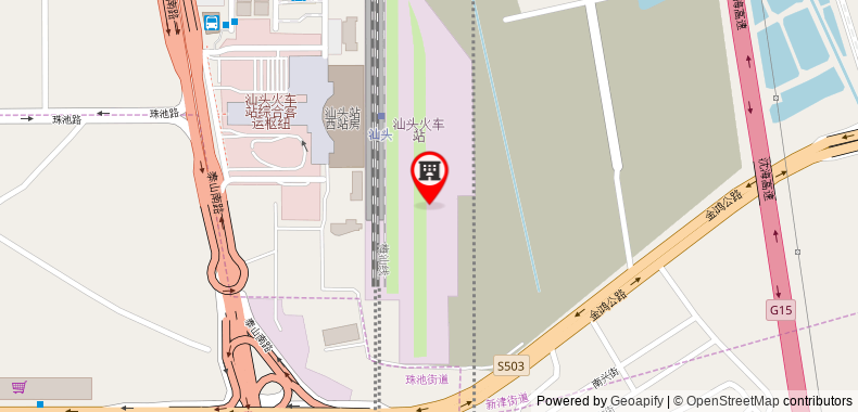 Bản đồ đến Khách sạn Brilliant Taojing