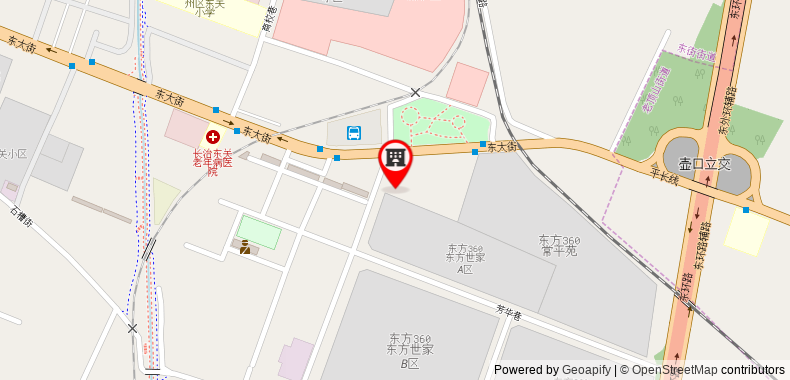 Bản đồ đến Khách sạn Shell Changzhi South Chengdong Road