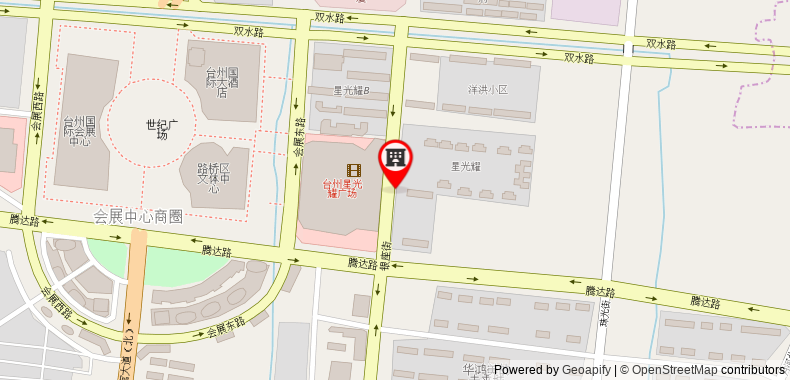 Bản đồ đến Crowne Plaza Taizhou