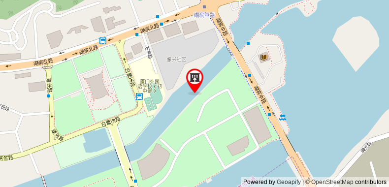Holiday Inn Express Xiamen City Center on maps
