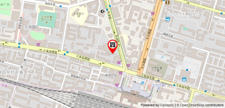 Lanzhou Apollo's Night Capsule Youth Hostel on maps