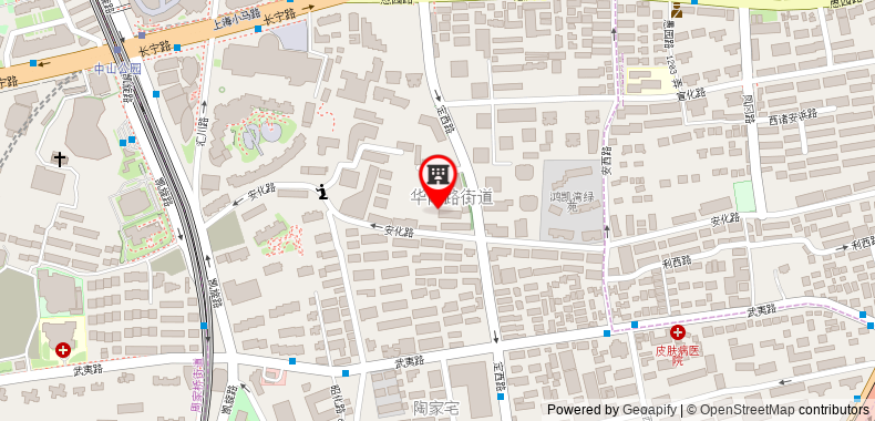 Bản đồ đến Mayson Shanghai Zhongshan Park Serviced Apartment