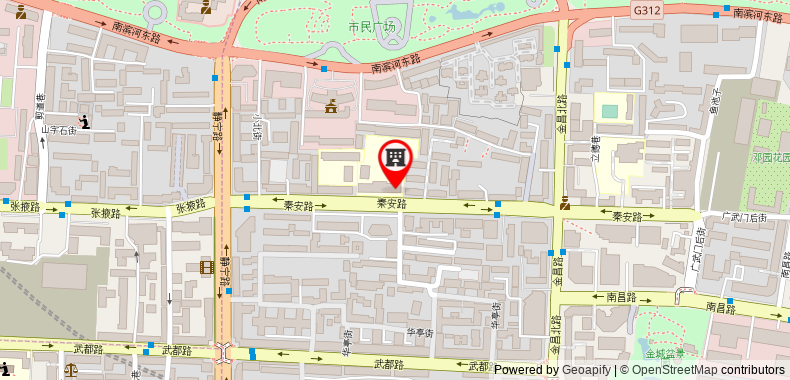 Bản đồ đến Khách sạn Hanting Lanzhou Nanguan Jiuqian Road Branch