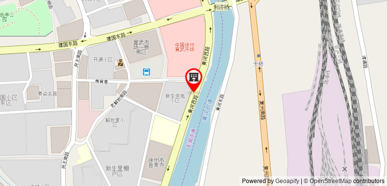Bản đồ đến Khách sạn Xuzhou Wang Yuan