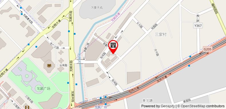 Bản đồ đến Crowne Plaza Shenzhen Longgang City Centre